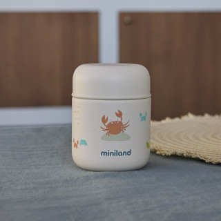 Miniland termos za hranu mini 280ml kraba 