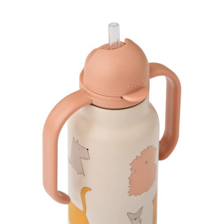 Liewood termos boca 250ml Kimmie,CatsandDogs/Sandy