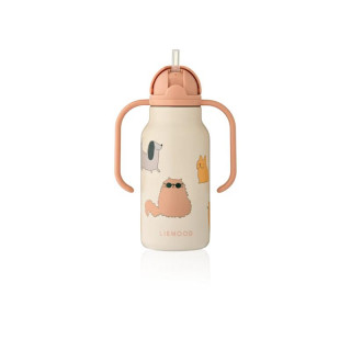 Liewood termos boca 250ml Kimmie,CatsandDogs/Sandy