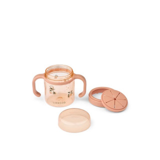 Liewood posuda za hranu Enyo,Peach/Sea shell