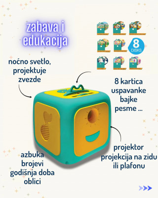 Edukativni Magicni Projektor SR 