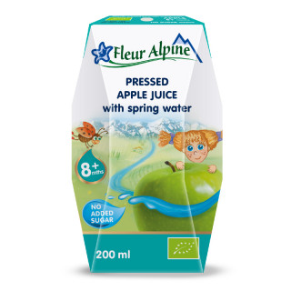 Fleur Alpine organski sok sa vodom od jabuke 200ml 