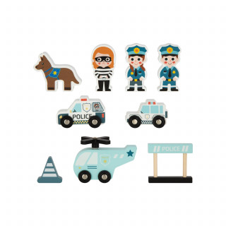 Cute&Cool drvena igračka policijska stanica