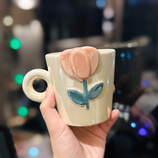 Cute&Cool HOME Dekorativna šolja ruža, žuta 