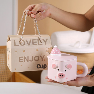 Cute&Cool HOME Dekorativna šolja prase 