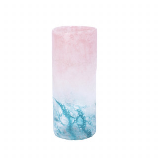 Cute&Cool HOME Dekorativna staklena vaza, roze 