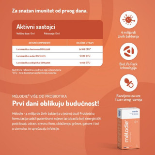 Nordx melodie probiotik kapi 10ml
