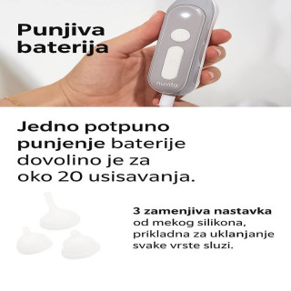 Nuvita električni aspirator za nos 