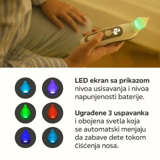 Nuvita električni aspirator za nos 