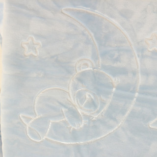 Lillo&Pippo ćebe za bebe nebo 110x140cm, plava 