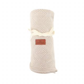 Lillo&Pippo ćebe bambus 80x100cm, bež 