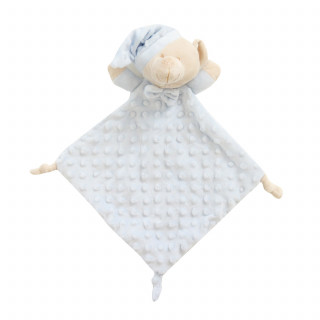 Lillo&Pippo set ćebe i plišana igračka, plavi 