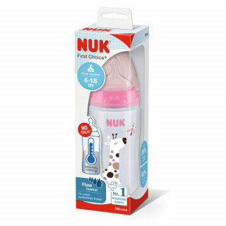 Nuk FC flašica sa indikatorom 300ml Flow con 6-18m