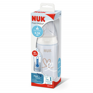 Nuk FC flašica sa indikatorom 300ml Flow con 6-18m