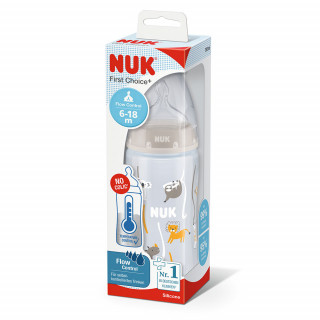 Nuk FC flašica sa indikatorom 300ml Flow con 6-18m