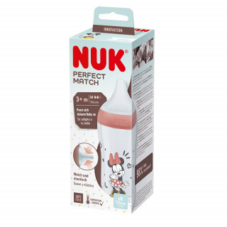 Nuk PM flašica sa indikatorom tempera 260ml Minnie 