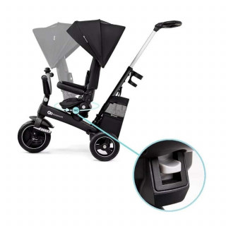 Kinderkraft tricikl Easy Twist 2u1 Black