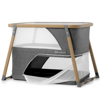 Kinderkraft prenosivi krevetac Sofi 4u1 Wood Grey 