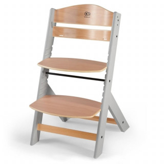 Kinderkraft hranilica Enock 2u1 Natur Grey