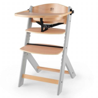 Kinderkraft hranilica Enock 2u1 Natur Grey