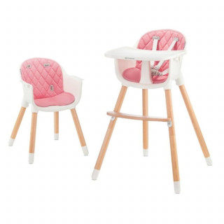 Kinderkraft hranilica Sienna 2u1 Pink