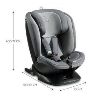 Kinderkraft a-s Xpedition2 (40-150cm) i-size Grey