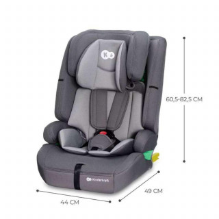 Kinderkraft a-s Safety Fix2 (76-150cm) i-size Grey