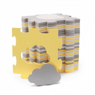 Kinderkraft podloga za igru 3d Luno Shapes Yellow
