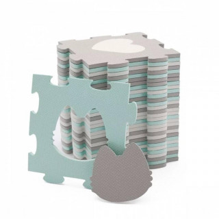 Kinderkraft podloga za igru 3d Luno Shapes Mint