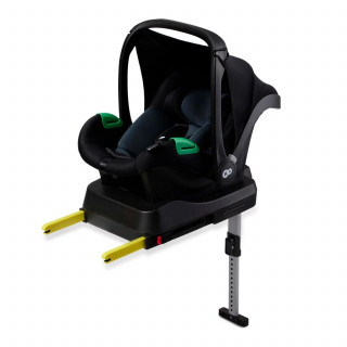 Kinderkraft a-s Mink Pro(40-75cm)i-size+baza Black