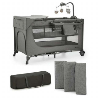 Kinderkraft prenosivi krevetac Joy 2 dark gray