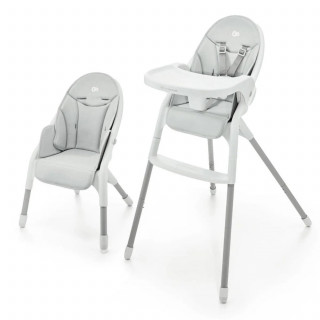 Kinderkraft hranilica Dinnly Light Grey