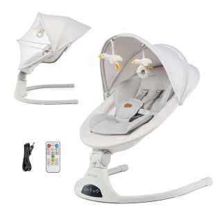 Kinderkraft ležaljka Tulsy Beige