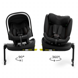 Kinderkraft a-s I-Lite,I-Fix Endura Safe+bazaBlack