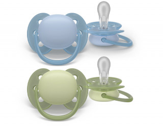 Avent varalica ultra soft 0-6m plava/zelena 
