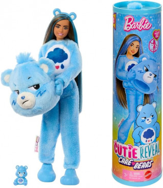 Barbie cutie reveal care bears doll