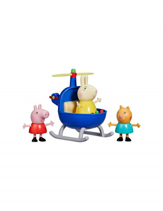 Pepa Prase set helikopter i 3 figure 