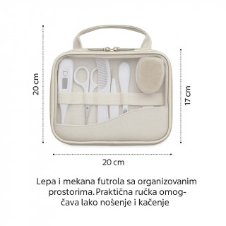 Nuvita komplet za negu bež