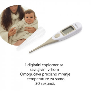 Nuvita komplet za negu bež