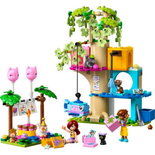 Lego friends cat birthday party & tree house 