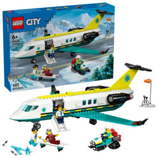 Lego city emergency air ambulance airplane 