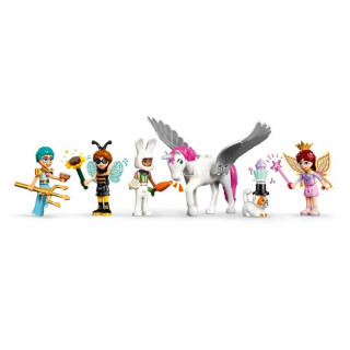 Lego friends costume party with unicorn & fairy 