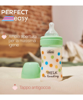Chicco PE plastična flašica,uni,silikon,150ml 