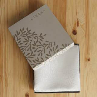 Stefan stolnjak Antik beli, 175cm 