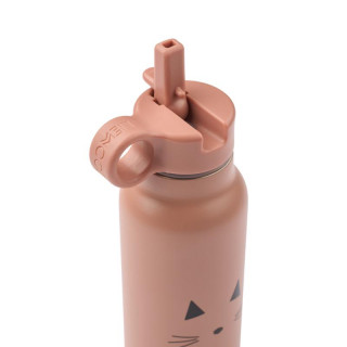 Liewood termos boca 350ml Falk,Cat dark rose 