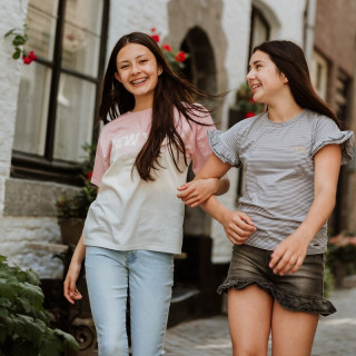 No way monday majica kr, devojčice 