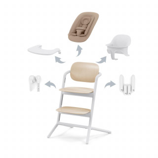 Cybex hranilica Lemo 4u1, Sand White 