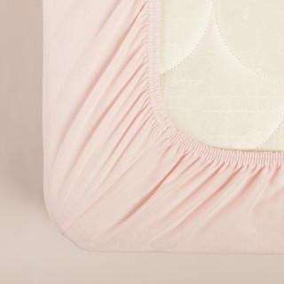 Stefan čaršav žersej sa lastišem roze, 60x120 