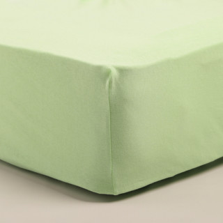 Stefan čaršav žersej sa lastišem zeleni, 60x120 