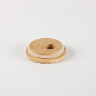 Be Cute Staklena čaša sa slamčicom, roze srca 